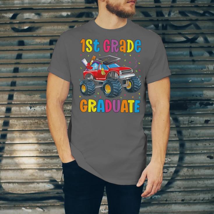 First Grade Graduation Monster Truck 1st Grade Graduate Unisex Jersey T-Shirt