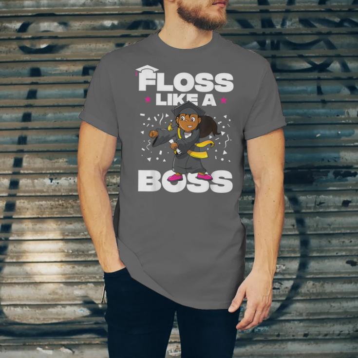 Floss Like A Boss Shirt Class Of 2019 Graduation Kids Unisex Jersey T-Shirt