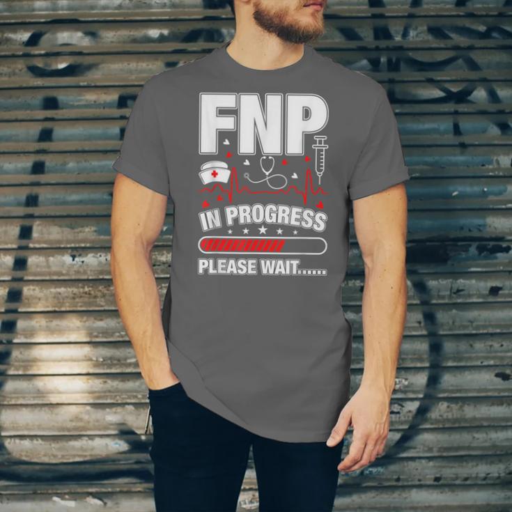 FNP In Progress Graduation Family Nurse Practitioner Unisex Jersey T-Shirt