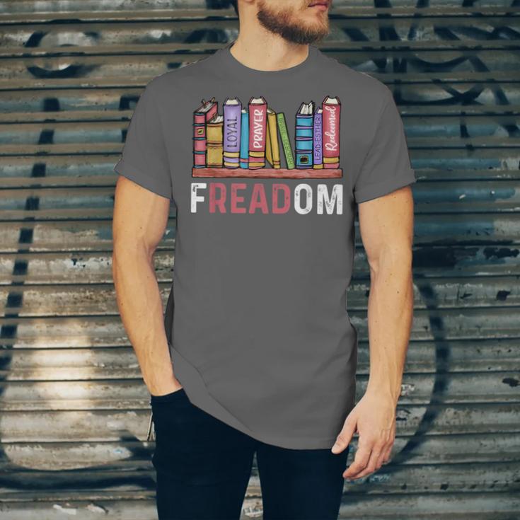 Freadom Anti Ban Books Freedom To Read Book Lover Reading Unisex Jersey T-Shirt