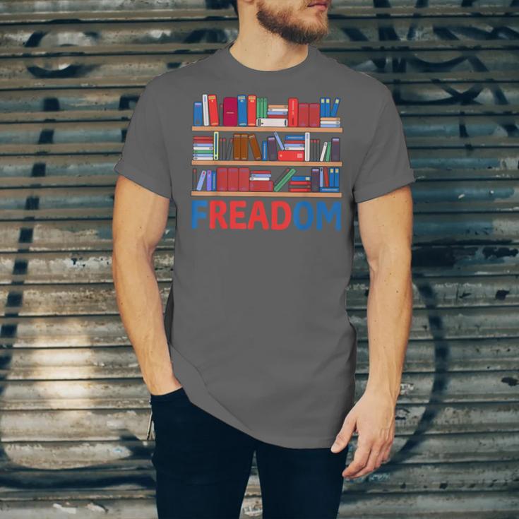 Freadom To Read Book Lover Reading Freedom Unisex Jersey T-Shirt