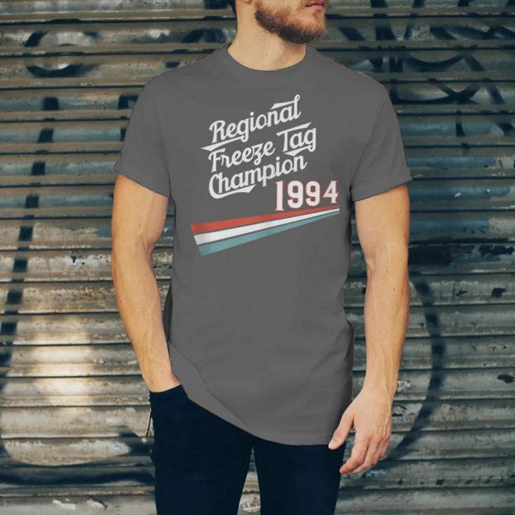Freeze Tag 90s Nostalgia Unisex Jersey T-Shirt