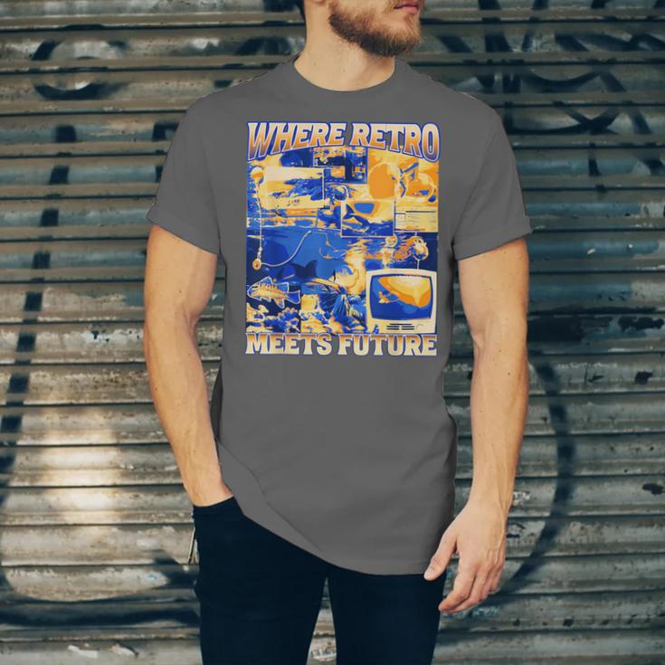 Frutiger Aero Retro Vibes Y2K 90's Vibes Unisex Jersey T-Shirt