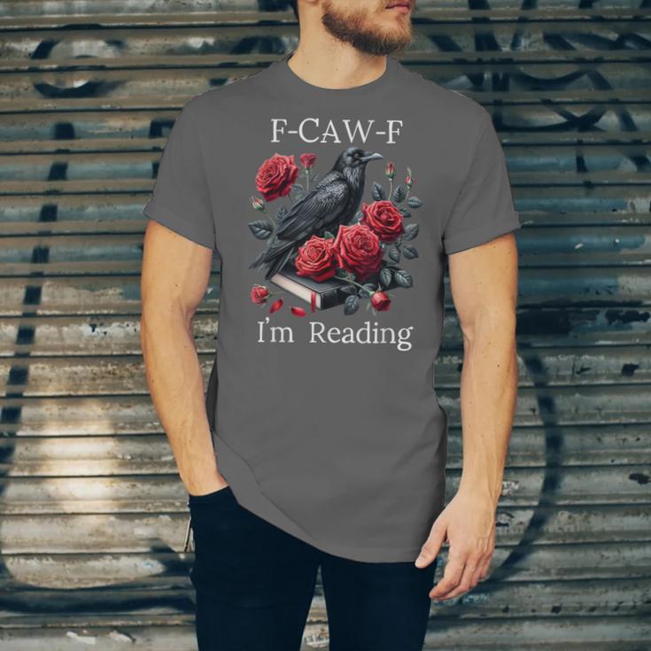 Fuck Off Im Reading Smut Books Dark Romance Book Crow F Cawf Unisex Jersey T-Shirt Fuck Off Im Reading Smut Books Dark Romance Book Crow F Cawf Unisex Jersey T-Shirt