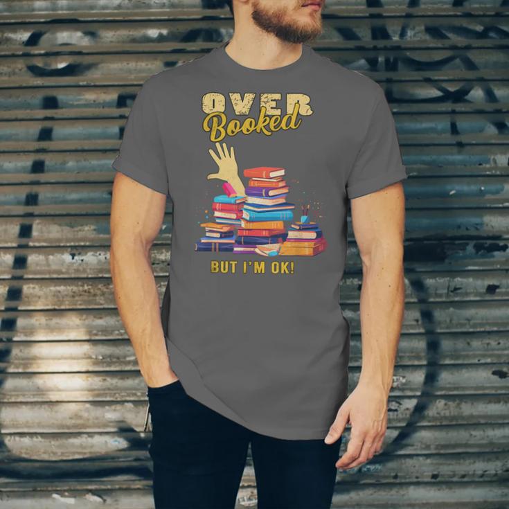 Fully Booked But I Am Ok Book Lover Reading Author Unisex Jersey T-Shirt
