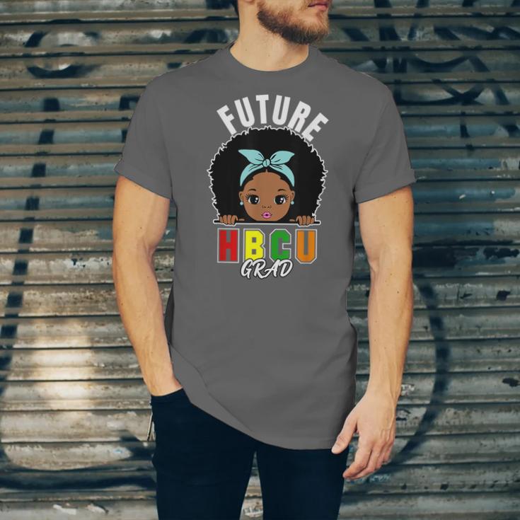 Future HBCU Grad Girl Graduation Historically College Unisex Jersey T-Shirt