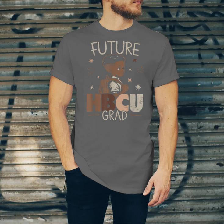 Future HBCU Grad Graduate Afro Boy College Graduation Unisex Jersey T-Shirt