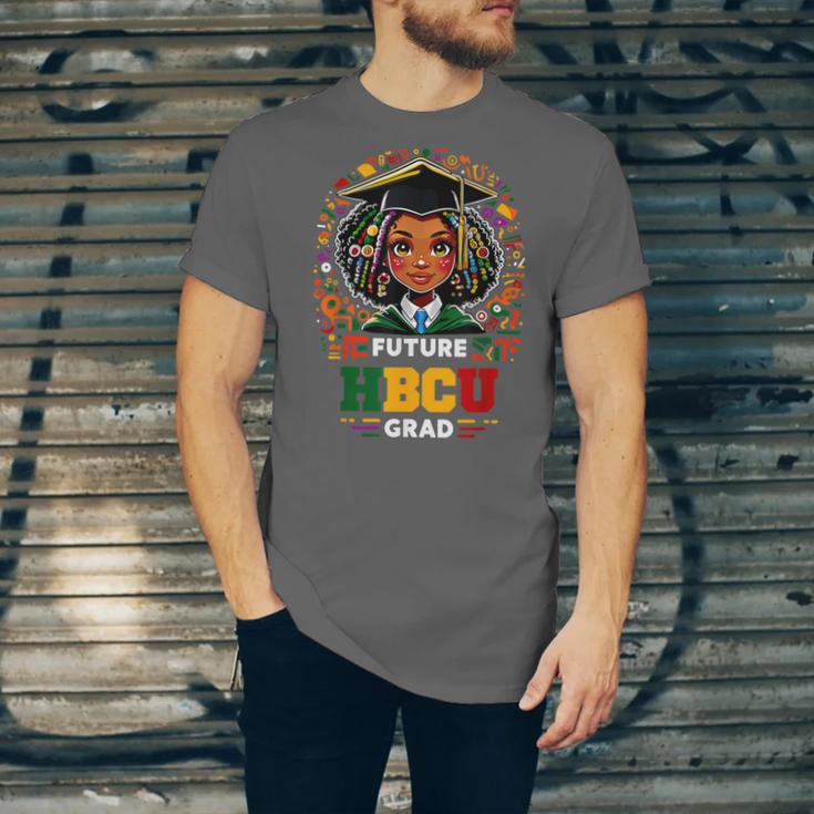 Future HBCU Grad Graduation Students Girl Kids Unisex Jersey T-Shirt