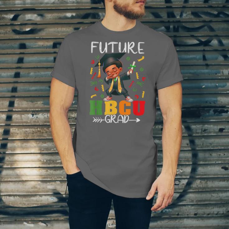 Future HBCU Grad History Boy Graduation HBCU Kids Unisex Jersey T-Shirt