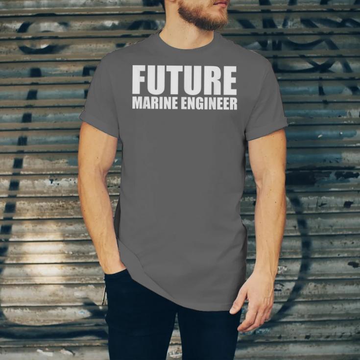 Future Marine Engineer College Graduate Graduation Unisex Jersey T-Shirt