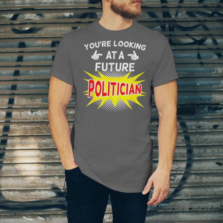 Future Politician Graduation For Kids And Graduates T-Shirt Unisex Jersey T-Shirt