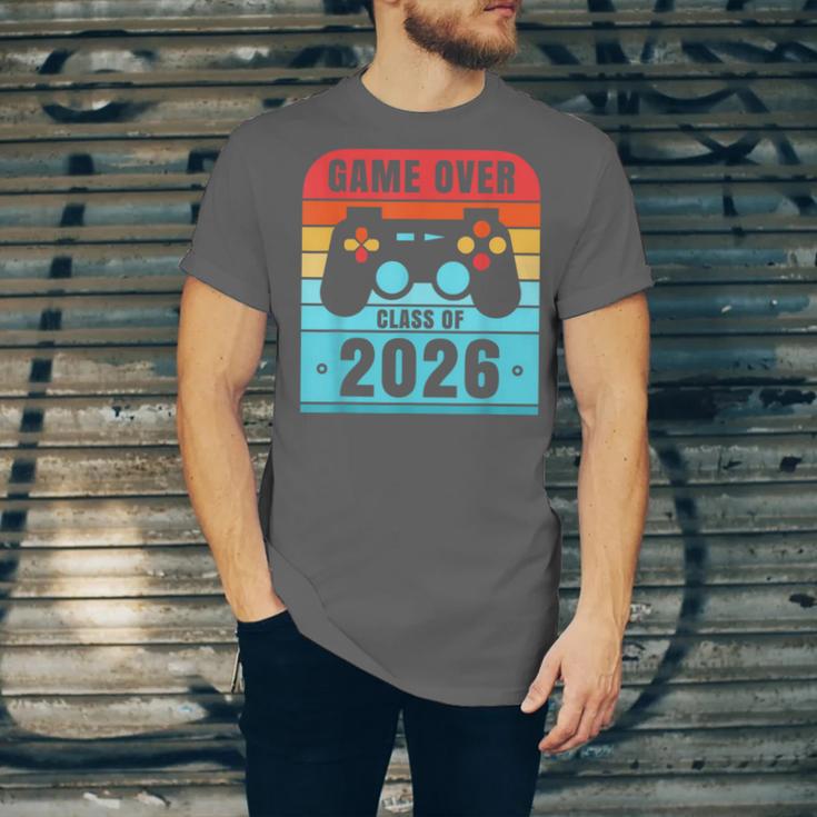Game Over Class Of 2026 Shirt Students Graduation Unisex Jersey T-Shirt
