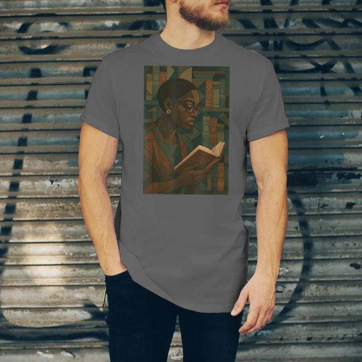 Geometric History Educated Women Teacher Book Melanin Unisex Jersey T-Shirt Geometric History Educated Women Teacher Book Melanin Unisex Jersey T-Shirt