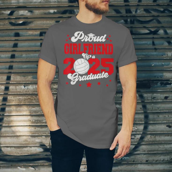 Girlfriend Of a 2025 Graduate Prom Graduation 25 VolleyBall Unisex Jersey T-Shirt