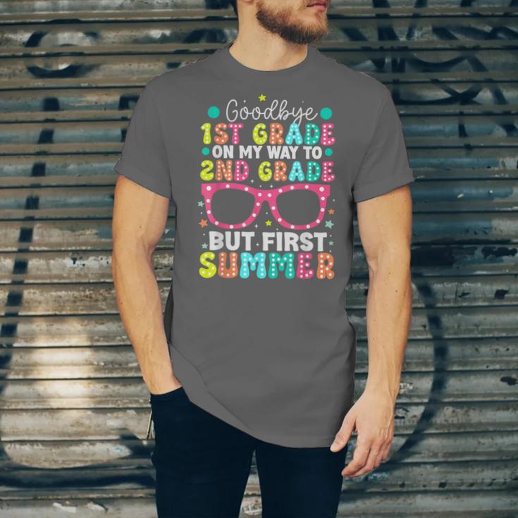 Goodbye 1st Grade Graduation To Second Grade First Summer Unisex Jersey T-Shirt