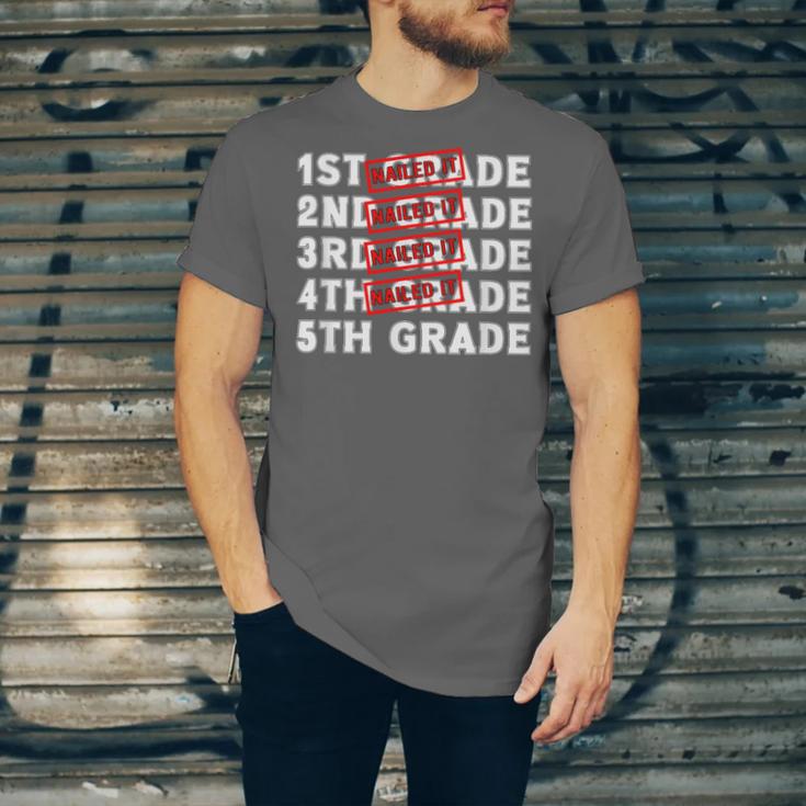Goodbye 4th Grade Graduation Last Day School Hello 5th Grade Unisex Jersey T-Shirt