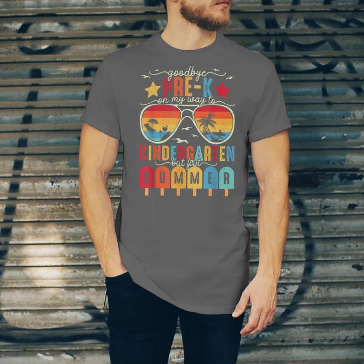 Goodbye Pre-k Graduation Kindergarten Summer Break Graduate Unisex Jersey T-Shirt