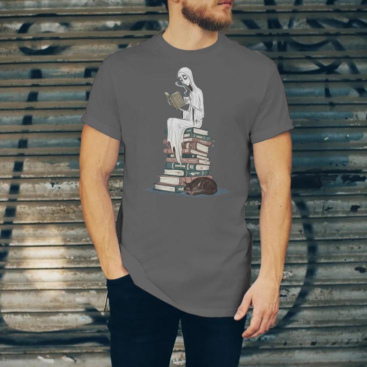 Gothic Librarian Halloween Books Tee For Teachers Unisex Jersey T-Shirt Gothic Librarian Halloween Books Tee For Teachers Unisex Jersey T-Shirt