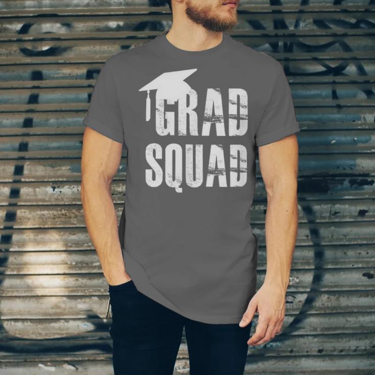 Grad Squad Graduate Graduation T-Shirt Graduation Idea Unisex Jersey T-Shirt