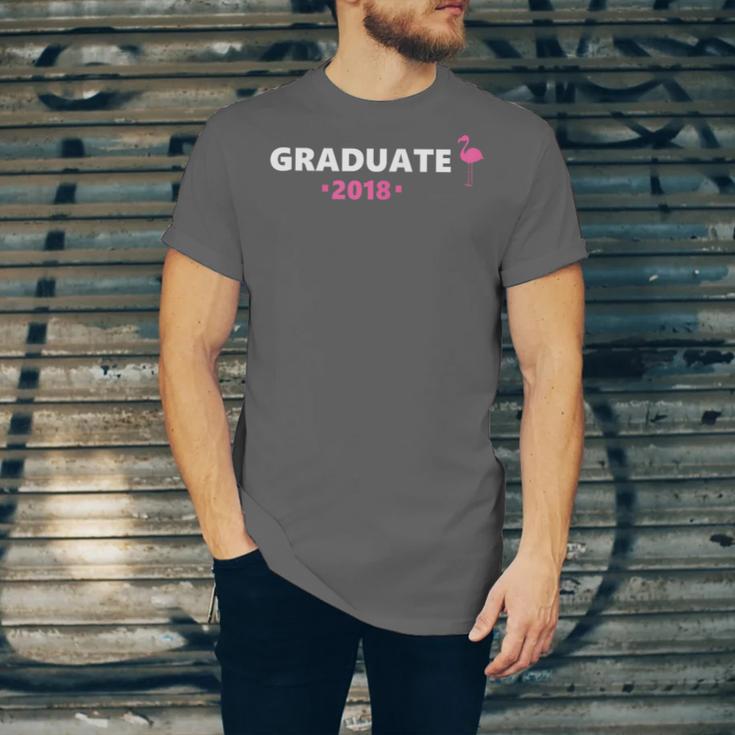 Graduate Flamingo 2018 Cute Graduation Unisex Jersey T-Shirt