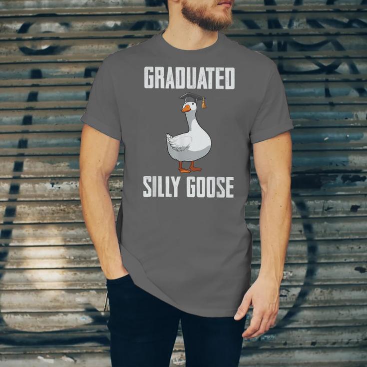 Graduated Silly Goose Student Graduation 2026 Grad Unisex Jersey T-Shirt