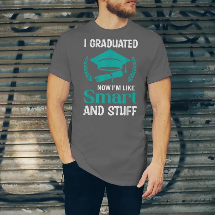 I Graduated Smart Graduation Student College University Unisex Jersey T-Shirt