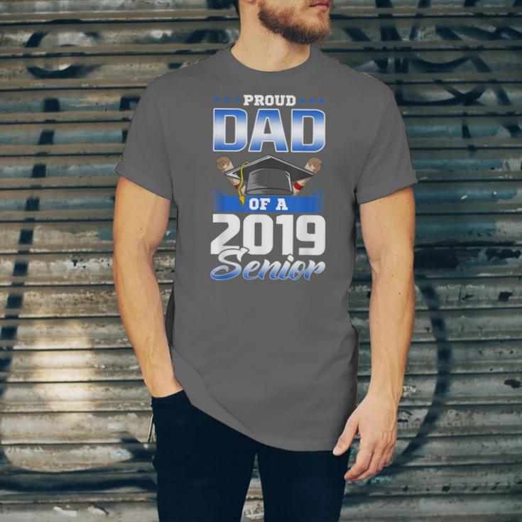 Graduation 2019 TShirt Proud Dad Of Senior Unisex Jersey T-Shirt