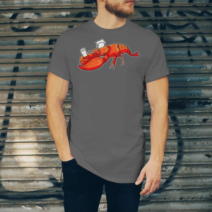 Graduation Bachelor Master Doctor PhD Study School Lobster Unisex Jersey T-Shirt