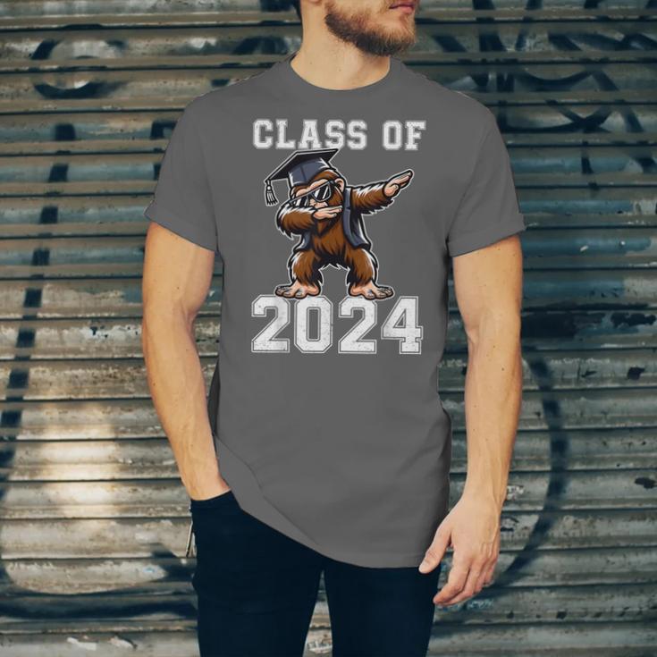 Graduation Class Of 2024 Bigfoot Graduated Seniors 2024 Unisex Jersey T-Shirt