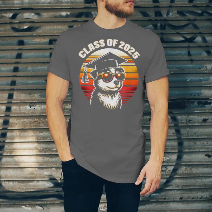 Graduation Day 2025 Graduate Class School Degree College Dog Unisex Jersey T-Shirt