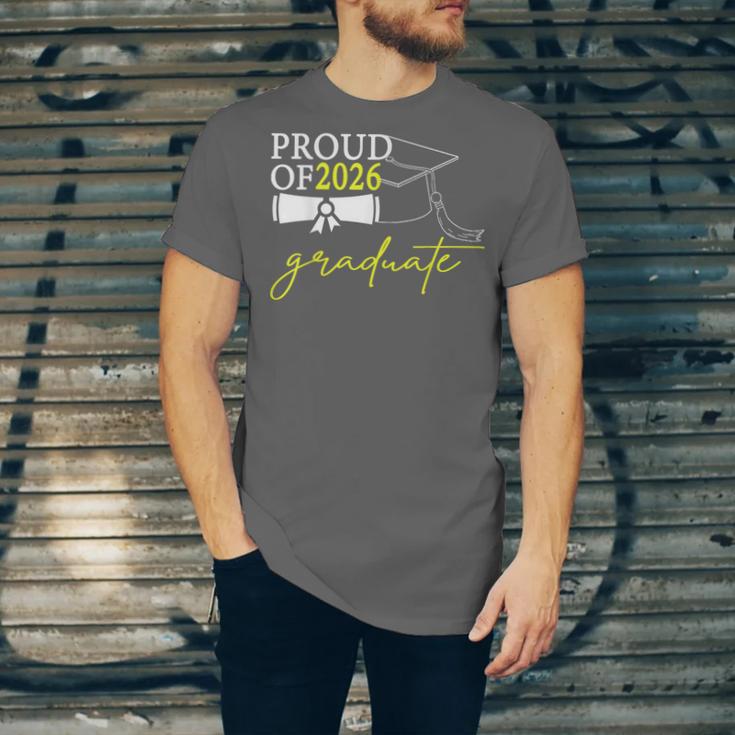 Graduation Decorations 2026 Proud Of 2026 Graduate Occaion Unisex Jersey T-Shirt