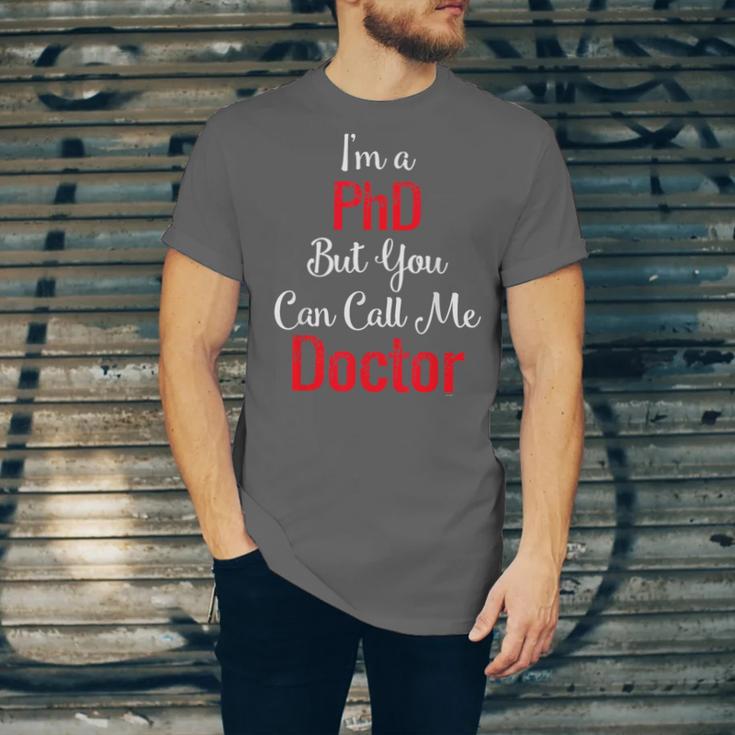 Graduation Gifts For Doctor Him Or Her Tee Shirt Unisex Jersey T-Shirt