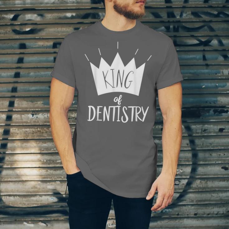Graduation King Of Dentistry Dentist Or Hygienist Unisex Jersey T-Shirt