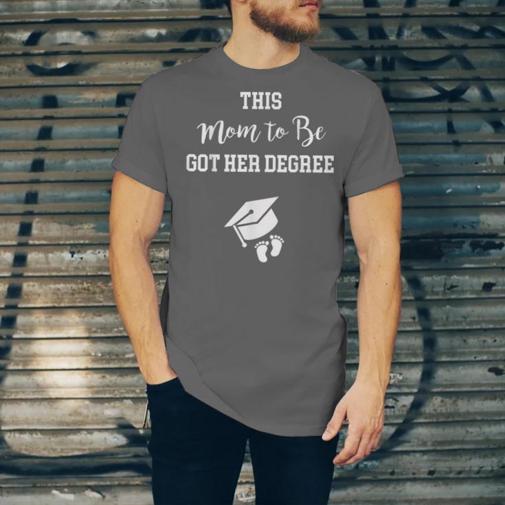 Graduation Pregnancy Announcement Shirt For Expectant Women Unisex Jersey T-Shirt