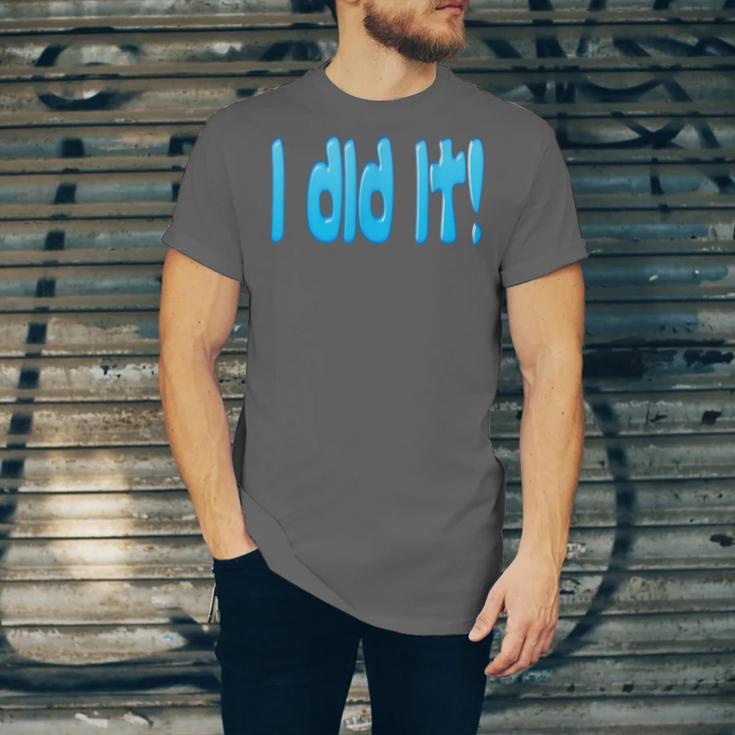 I Did It Graduation Shirt For Graduates And Proud Parents Unisex Jersey T-Shirt
