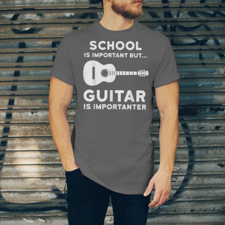 Graduation Shirt For Guitar Players & Band Member Unisex Jersey T-Shirt