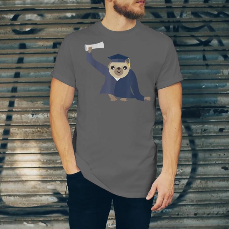 Graduation Sloth Lover T-Shirt Class Of 2019 Unisex Jersey T-Shirt