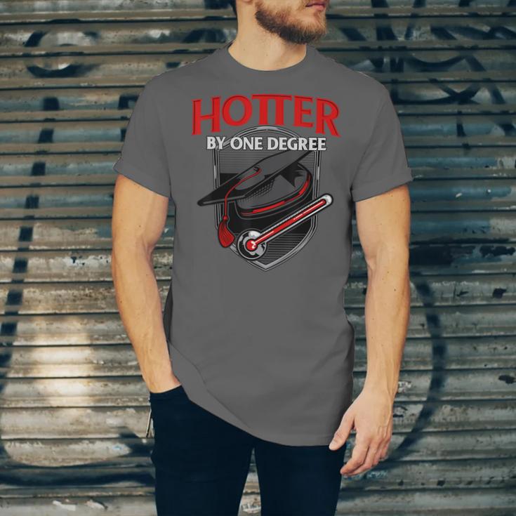 GraduationShirt Hotter By One Degree Unisex Jersey T-Shirt