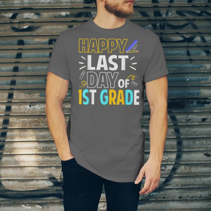 Happy Last Day Of 1st Grade Shirt Cutie Graduation Unisex Jersey T-Shirt