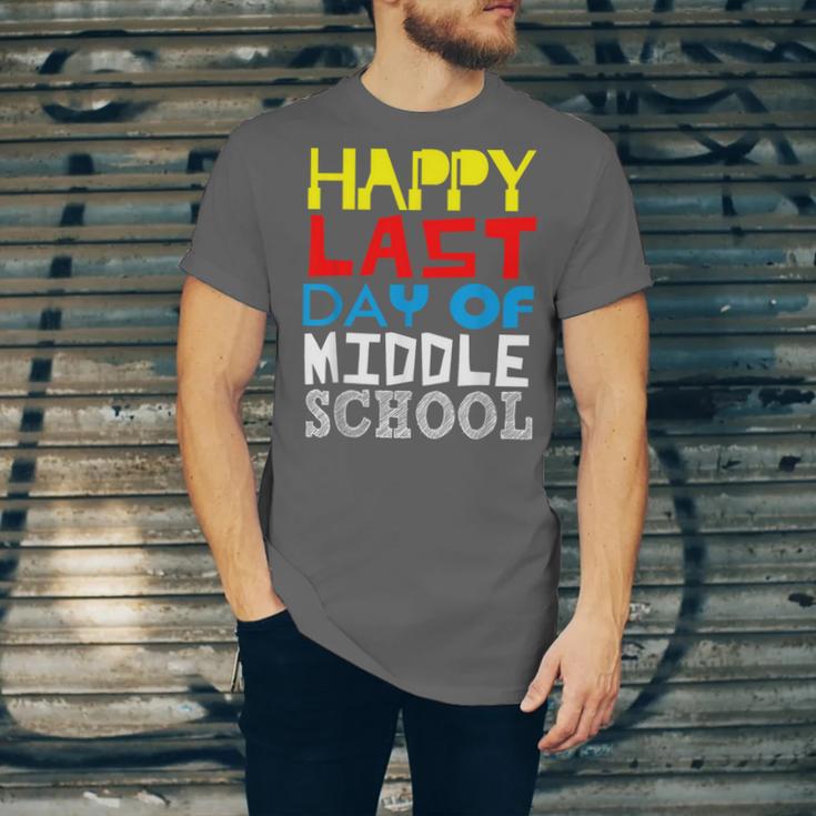 Happy Last Day Of Middle School Graduation Unisex Jersey T-Shirt