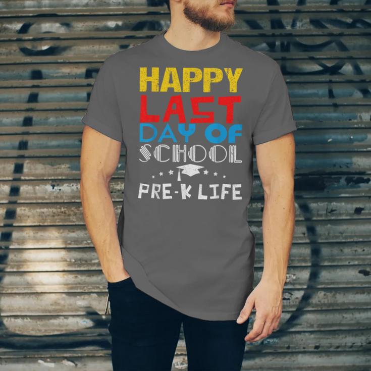 Happy Last Day Of School Pre-K Life Graduation T-Shirt Unisex Jersey T-Shirt