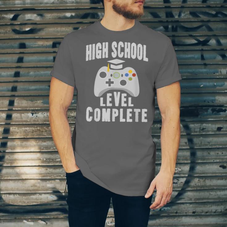 High School Graduation Shirt Gamer Graduation Unisex Jersey T-Shirt