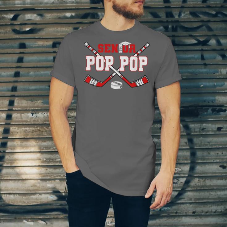 Hockey Senior Pop Pop Graduation Class Of 2026 Kids Unisex Jersey T-Shirt