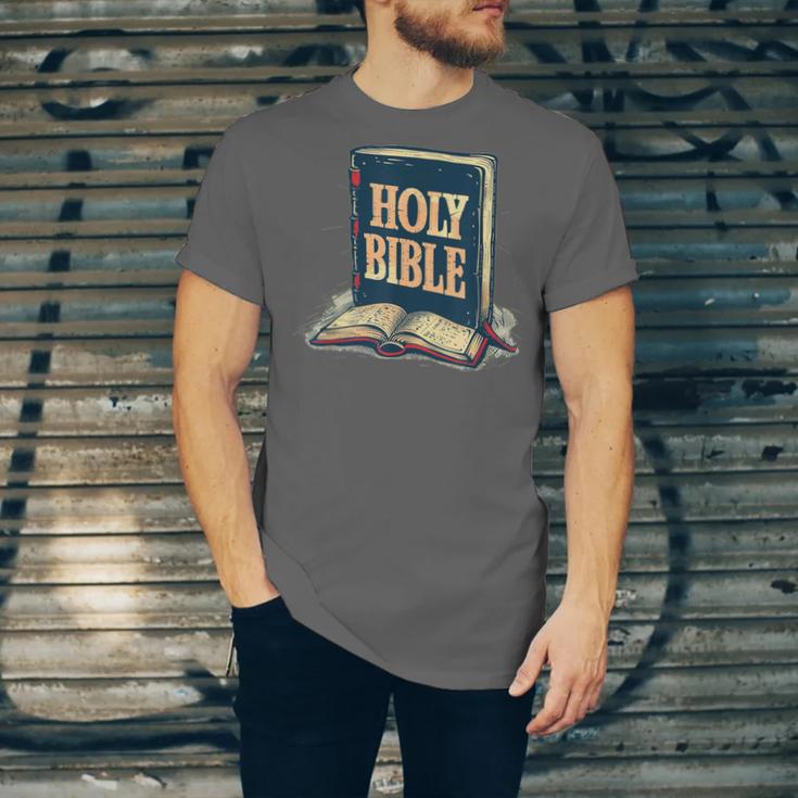 Holy Book Costume For Jesus And Bible Lovers Unisex Jersey T-Shirt