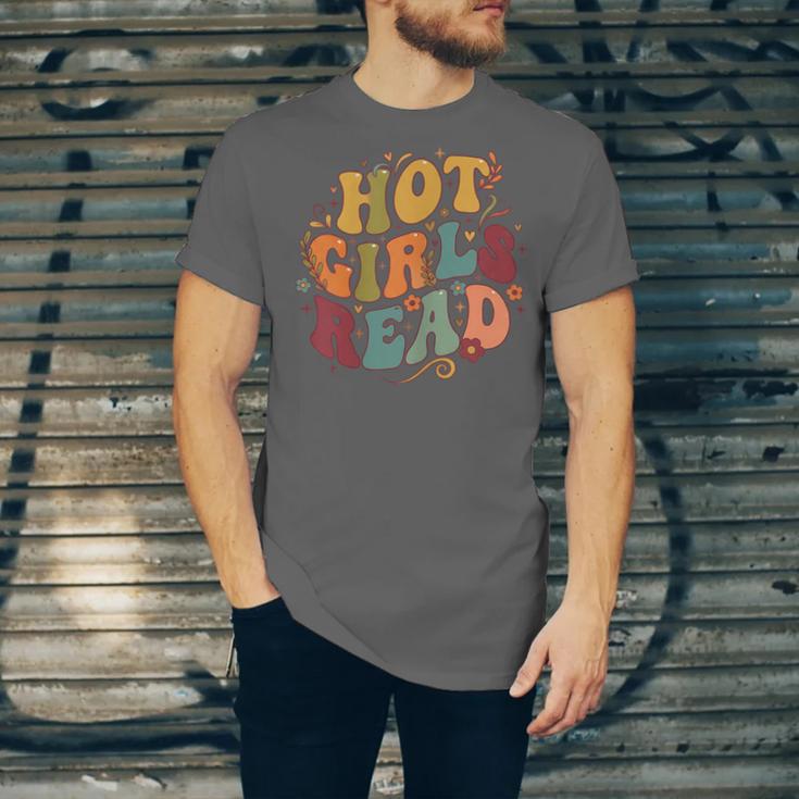 Hot Girls Read Aesthetic Book Lover Reading Unisex Jersey T-Shirt Hot Girls Read Aesthetic Book Lover Reading Unisex Jersey T-Shirt