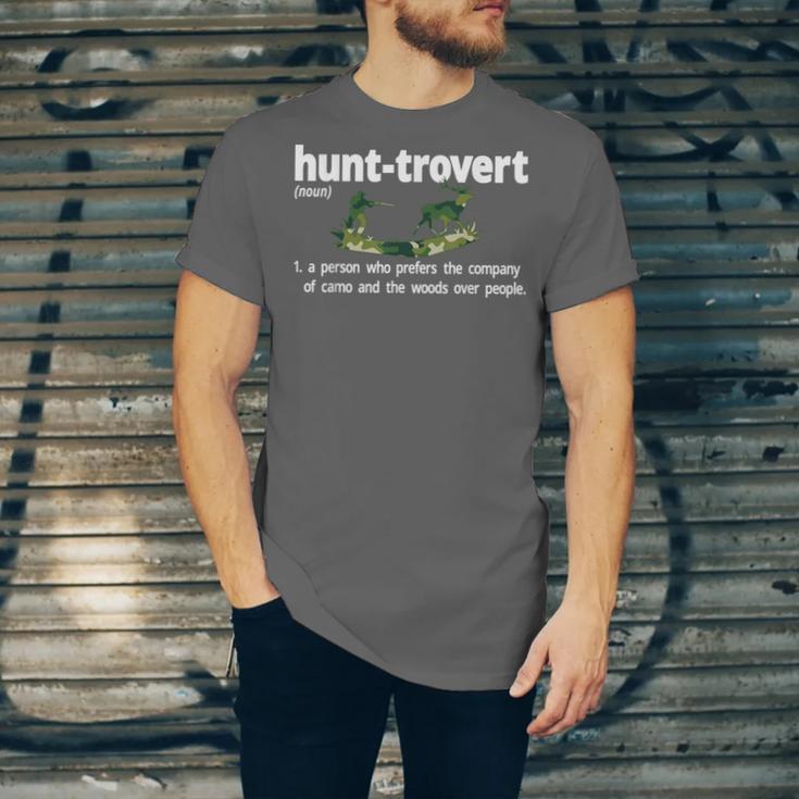 Hunt-Trovert Hunting Hunter Humor Definition Introvert Unisex Jersey T-Shirt Hunt-Trovert Hunting Hunter Humor Definition Introvert Unisex Jersey T-Shirt