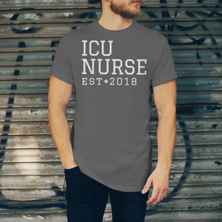 ICU Nurse 2018 Graduation Nurse RN Unisex Jersey T-Shirt