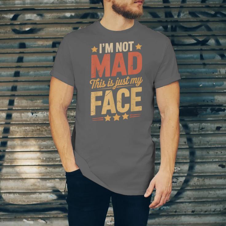I'm Not Mad This Is Just My Face Introvert Unisex Jersey T-Shirt