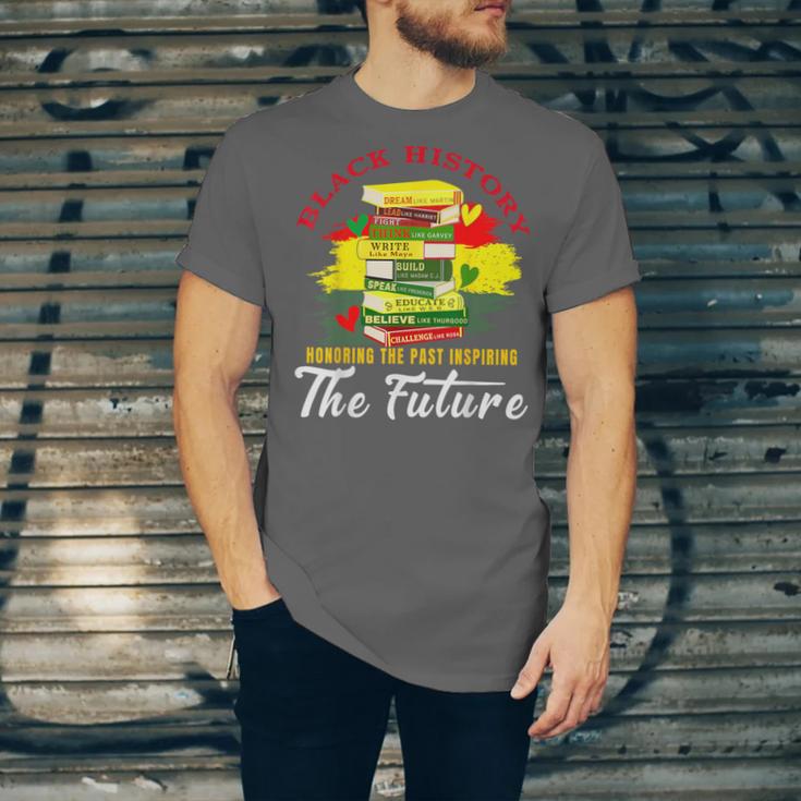 Inspired Book History Leaders Celebrate History Month Unisex Jersey T-Shirt