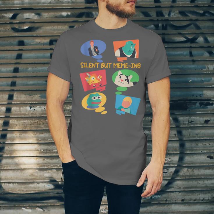 Introvert Anti People Antisocial Social Media Meme Lovers Unisex Jersey T-Shirt